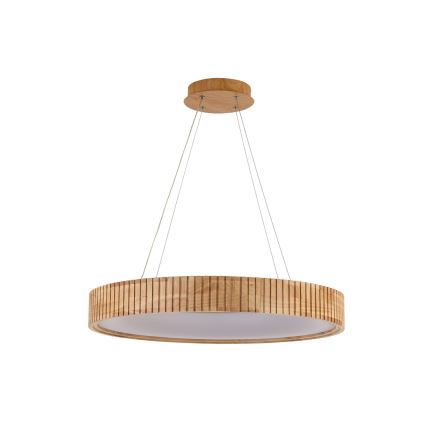 Brilagi - LED żyrandol na linkach FALCON WOOD MODERN LED/40W/230V 3000/4000/6000K śr. 60 cm drewno