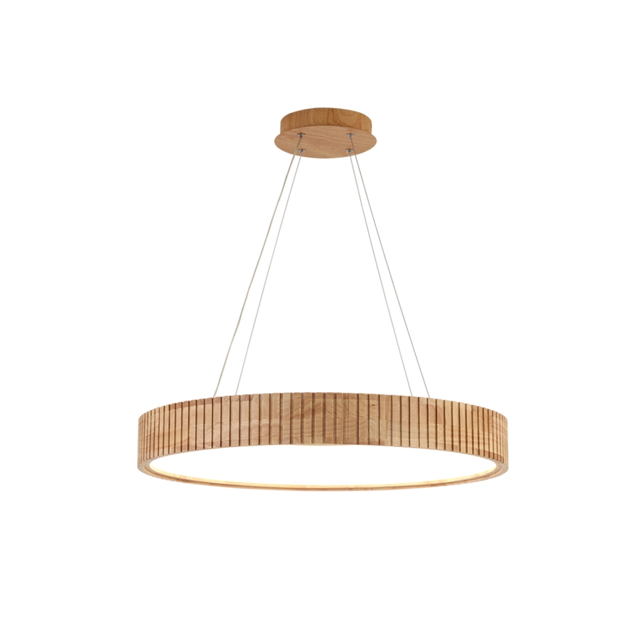 Brilagi - LED żyrandol na linkach FALCON WOOD MODERN LED/40W/230V 3000/4000/6000K śr. 60 cm drewno