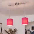 Brilagi - Żyrandol LED na lince NUBILA 2xE27/60W/230V różowy