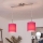 Brilagi - Żyrandol LED na lince NUBILA 2xE27/60W/230V różowy