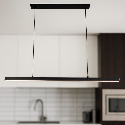 Brilagi - Żyrandol LED na lince PAXIS LED/30W/230V 120 cm czarny