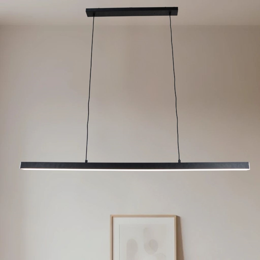Brilagi - Żyrandol LED na lince PAXIS LED/30W/230V 120 cm czarny