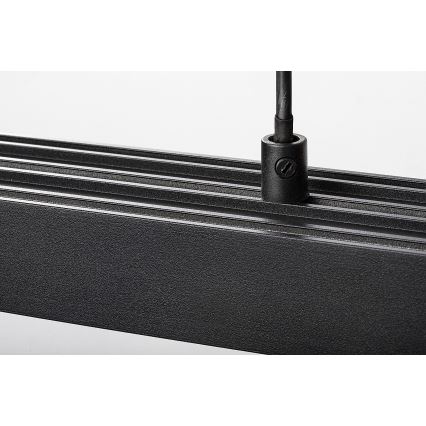 Brilagi - Żyrandol LED na lince PAXIS LED/30W/230V 120 cm czarny