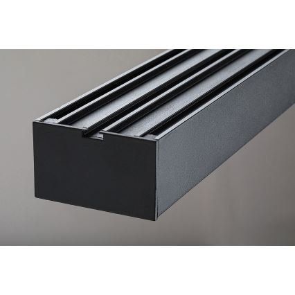 Brilagi - Żyrandol LED na lince PAXIS LED/30W/230V 120 cm czarny