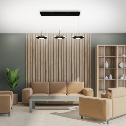 Brilagi - Żyrandol LED na lince VERANO 3xLED/15W/230V