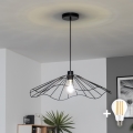 BRILAGI - Żyrandol LED na przewodzie CERIA WIRE 1xE27/40W/230V śr. 60 cm czarny