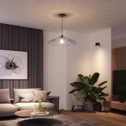 Brilagi - Żyrandol LED na przewodzie CERIA WIRE 1xE27/40W/230V śr. 60 cm czarny