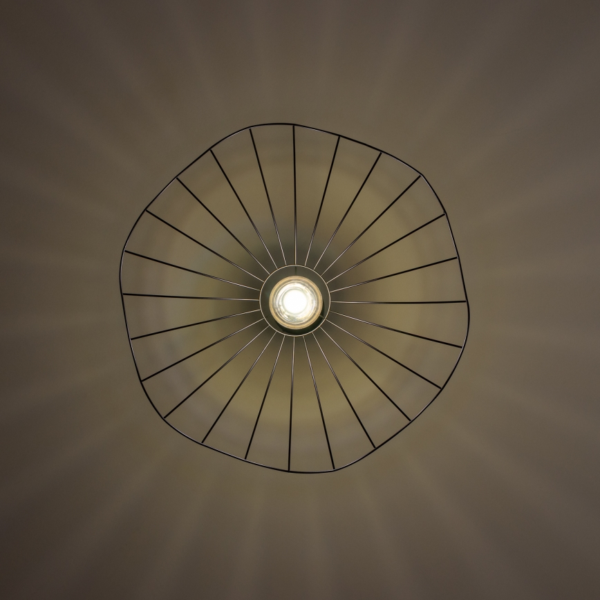 Brilagi - Żyrandol LED na przewodzie CERIA WIRE 1xE27/40W/230V śr. 60 cm czarny