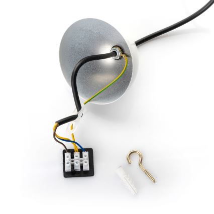 Brilagi - Żyrandol LED na przewodzie METALO 1xE27/40W/230V śr. 40 cm biały/miedziany