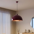 Brilagi - Żyrandol LED na przewodzie METALO 1xE27/40W/230V śr. 40 cm burgundowy/miedziany
