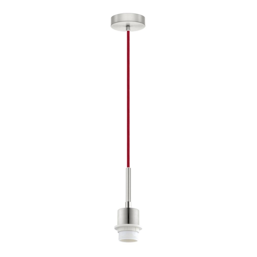 Brilagi - Żyrandol LED na przewodzie NUBILA 1xE27/60W/230V śr. 14 cm czerwony/czarny