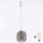 Brilagi - Żyrandol LED na przewodzie RETRO GLASS 1xE27/60W/230V śr. 14 cm biały/przydymiony szary