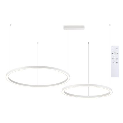 Brilagi - LED ściemnialna lampa wisząca na linkach PORTOFINO LED/98W/230V 3000-6000K biała + zdalne sterowanie