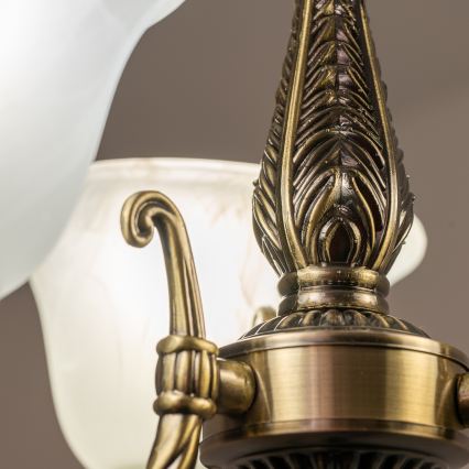 BRILAGI - Żyrandol na łańcuchu CLASSIC 3xE14/10W/230V mosiężny