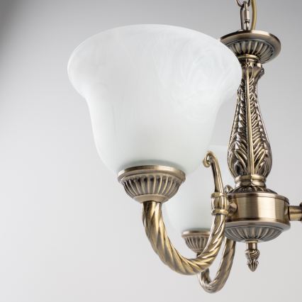 BRILAGI - Żyrandol na łańcuchu CLASSIC 3xE14/10W/230V mosiężny