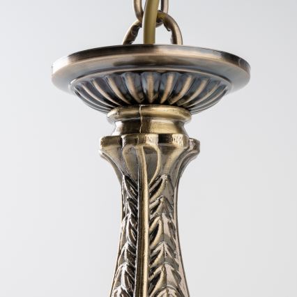 BRILAGI - Żyrandol na łańcuchu CLASSIC 6xE14/10W/230V mosiądz
