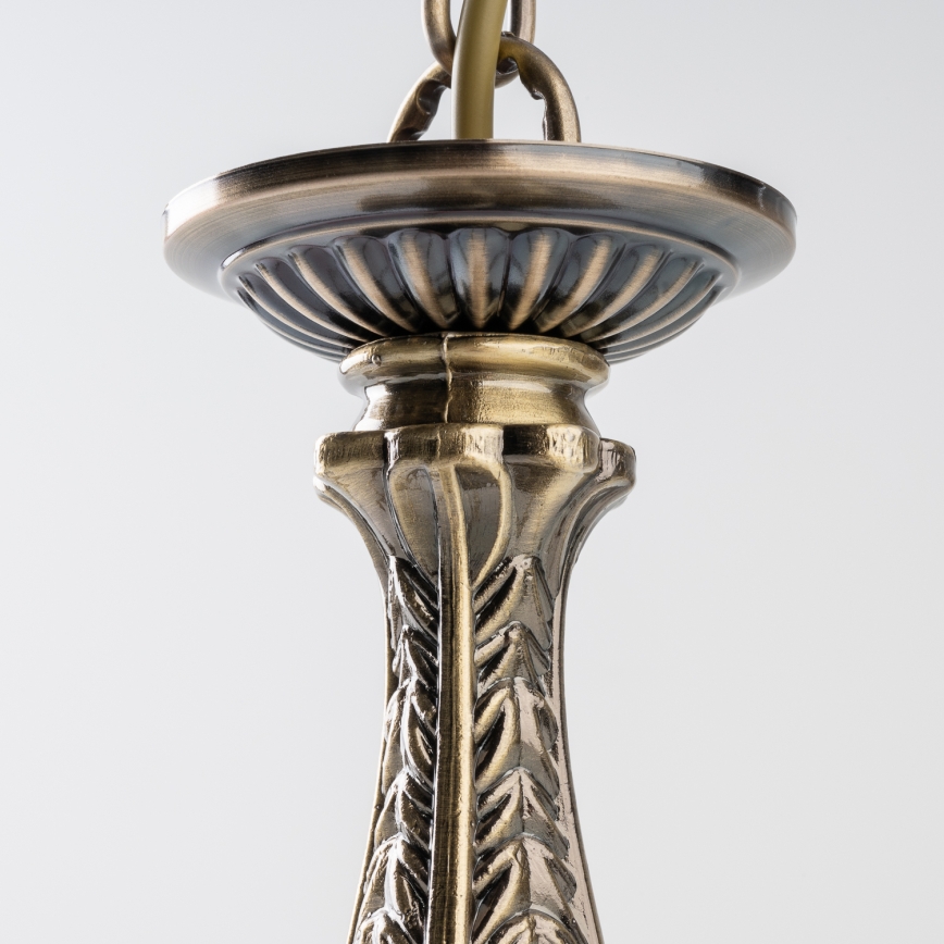 BRILAGI - Żyrandol na łańcuchu CLASSIC 6xE14/10W/230V mosiądz