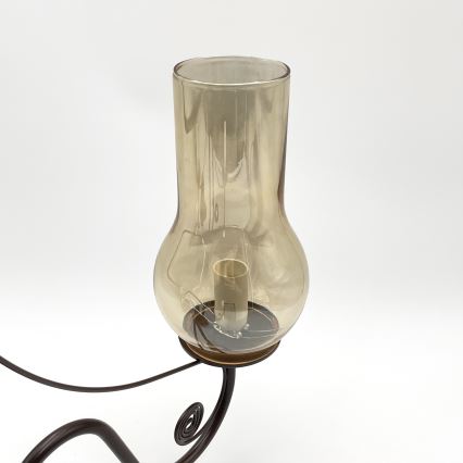 Brilagi - Żyrandol na łańcuchu COTTAGE 3xE14/40W/230V brązowy