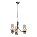 Brilagi - Żyrandol na łańcuchu COTTAGE 3xE14/40W/230V buk/brązowy