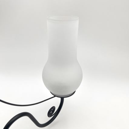 Brilagi - Żyrandol na łańcuchu COTTAGE 3xE14/40W/230V czarny/biały
