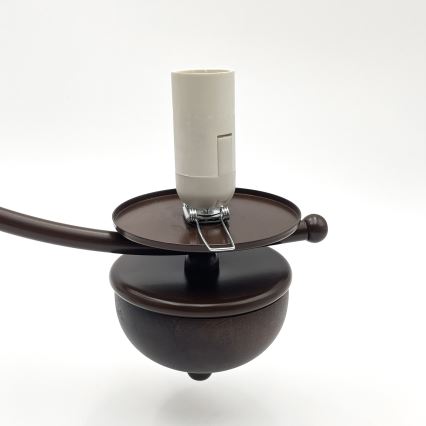 Brilagi - Żyrandol na łańcuchu COTTAGE 3xE14/40W/230V dąb/biały