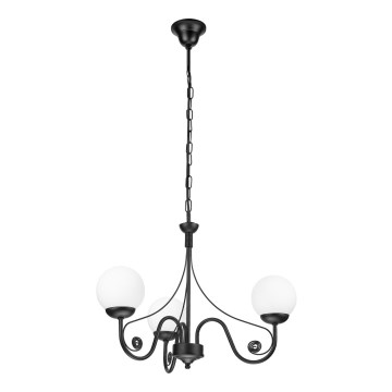 Brilagi - Żyrandol na łańcuchu COTTAGE 3xG9/40W/230V czarny/biały
