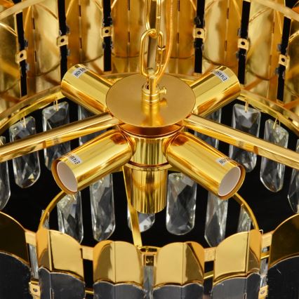 Brilagi - Żyrandol na łańcuchu CRISTAL 5xE14/40W/230V śr. 38 cm