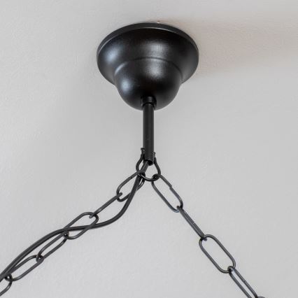 Brilagi - Żyrandol na łańcuchu KOS 6xE27/60W/230V buk