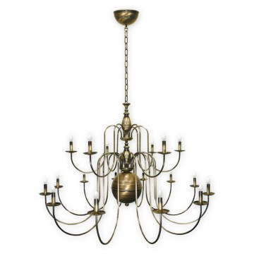 Brilagi - Żyrandol na łańcuchu OPERA MAX 18xE14/60W/230V mosiężny