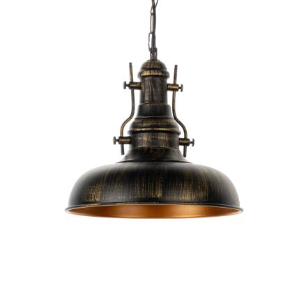 Brilagi - Żyrandol na łańcuchu PYRONIC 1xE27/40W/230V śr. 32 cm brąz/patina