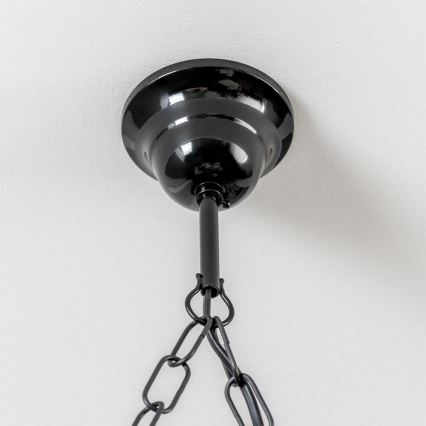 Brilagi - Żyrandol na łańcuchu QUEEN 4xE14/40W/230V buk