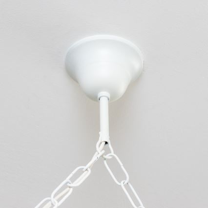 Brilagi - Żyrandol na łańcuchu QUEEN 6xE14/40W/230V buk/kremowy