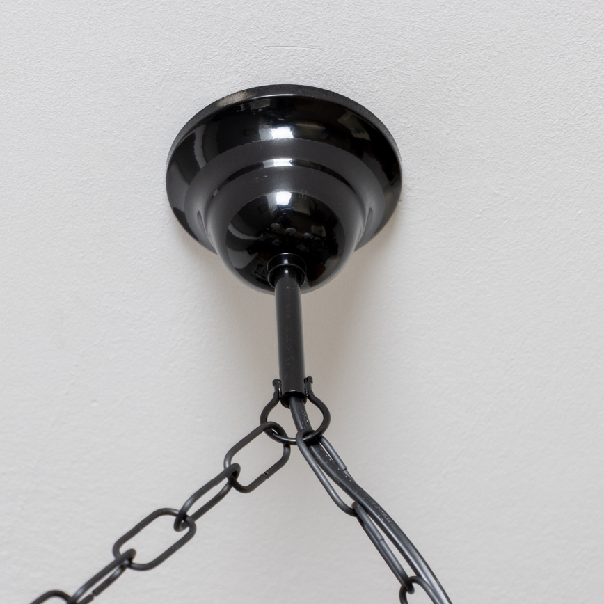 Brilagi - Żyrandol na łańcuchu QUEEN 6xE14/40W/230V buk/orzech