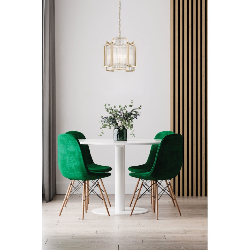 Brilagi - Żyrandol na łańcuchu RAMOS 3xE14/60W/230V złoty