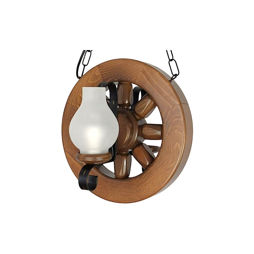 Brilagi - Żyrandol na łańcuchu ROATA 2xE14/40W/230V buk/orzech