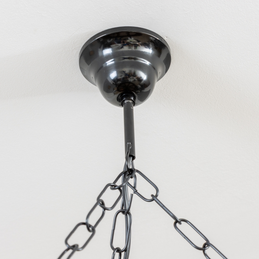 Brilagi - Żyrandol na łańcuchu ROATA 5xE14/40W/230V, średnica 70 cm, buk/orzech