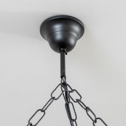 Brilagi - Żyrandol na łańcuchu ROATA 6xE14/40W/230V śr. 70 cm buk