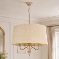 BRILAGI - Żyrandol na łańcuchu SONIA 3xE27/15W/230V śr. 56 cm kremowy/patyna