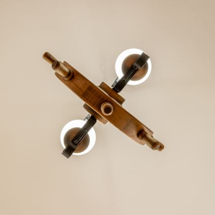 Brilagi - Żyrandol na łańcuchu TIMONA 2xE14/40W/230V buk