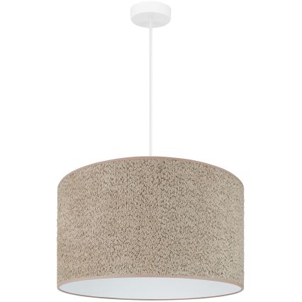 Brilagi - Żyrandol na lince BOUCLE ROLLER 1xE27/15W/230V śr. 45 cm brązowy