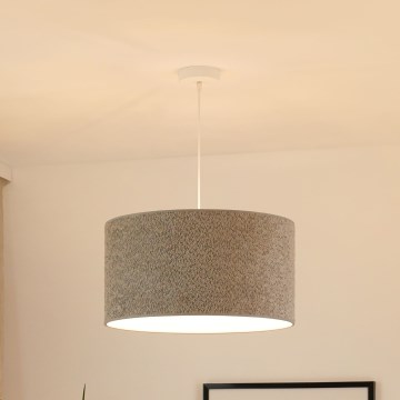Brilagi - Żyrandol na lince BOUCLE ROLLER 1xE27/15W/230V śr. 45 cm szary