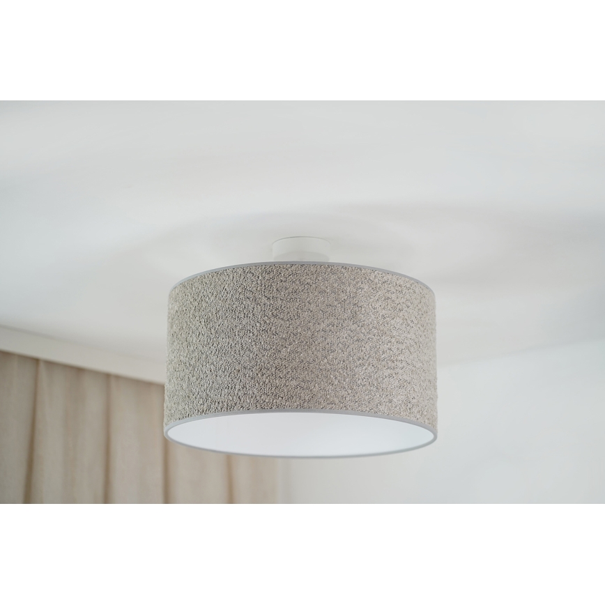 Brilagi - Żyrandol na lince BOUCLE ROLLER 1xE27/15W/230V śr. 45 cm szary