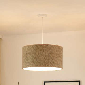 Brilagi - Żyrandol na lince BOUCLE ROLLER 1xE27/15W/230V śr. 50 cm brązowy