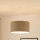 Brilagi - Żyrandol na lince BOUCLE ROLLER 1xE27/15W/230V śr. 50 cm brązowy