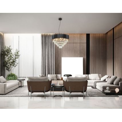 Brilagi - Żyrandol na lince CARLOS 9xE14/40W/230V śr. 60 cm