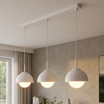BRILAGI - Żyrandol na lince COSMO 3xE27/60W/230V biały/złoty