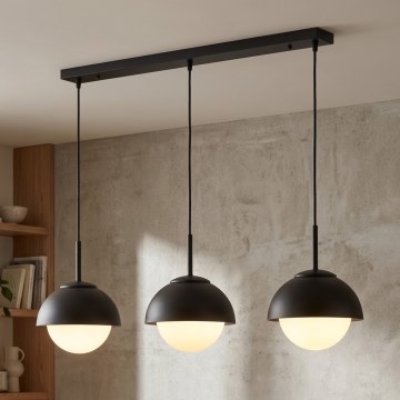 BRILAGI - Żyrandol na lince COSMO 3xE27/60W/230V czarny