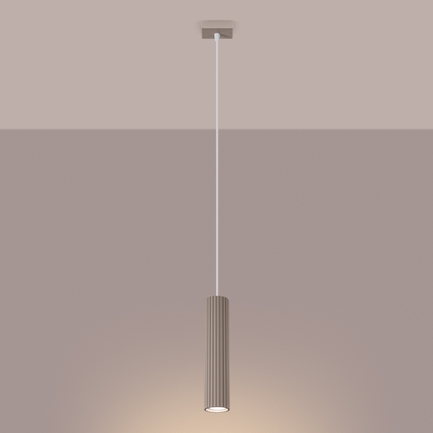 Brilagi - Żyrandol na lince CRESTO 1xGU10/10W/230V taupe