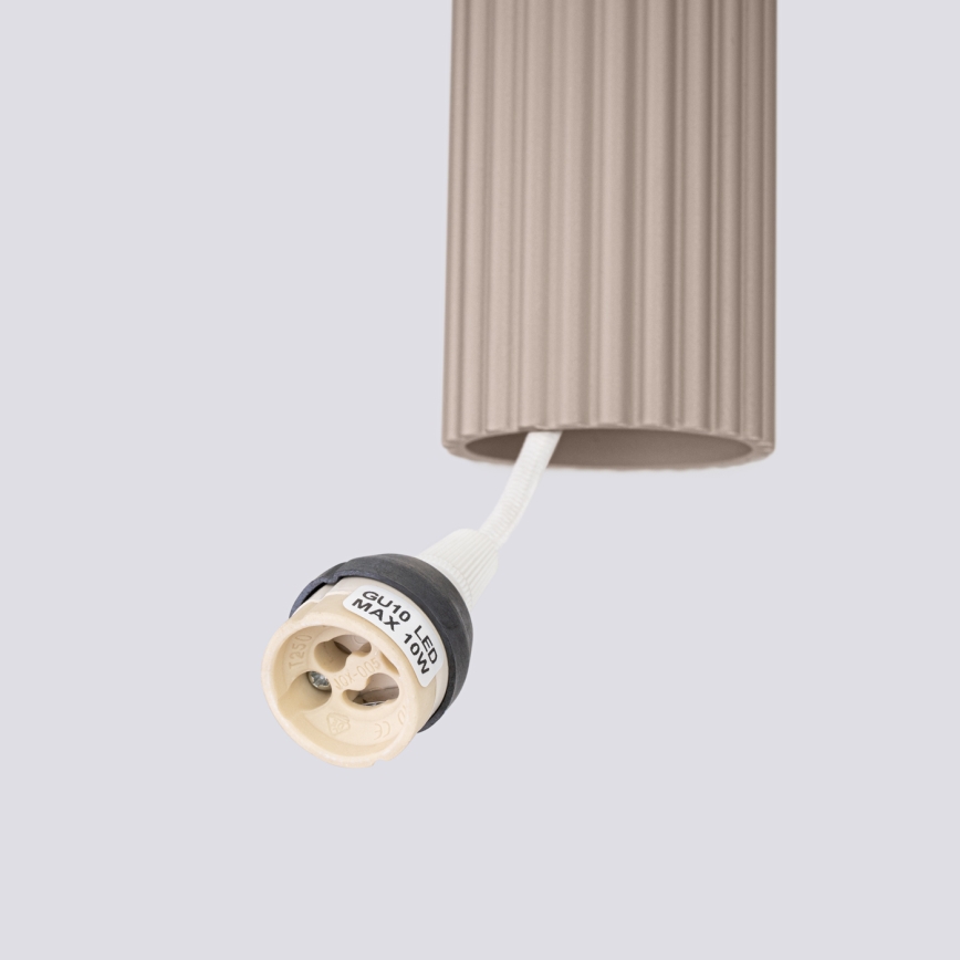 Brilagi - Żyrandol na lince CRESTO 1xGU10/10W/230V taupe