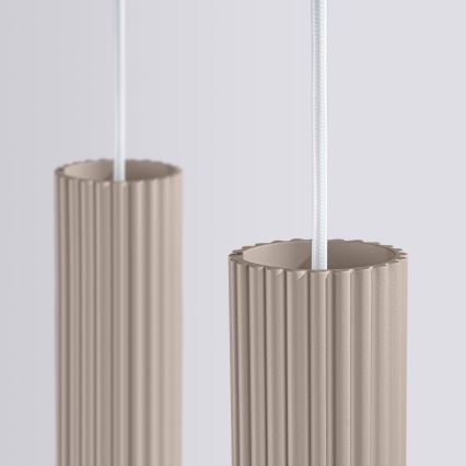 Brilagi - Żyrandol na lince CRESTO 2xGU10/10W/230V taupe